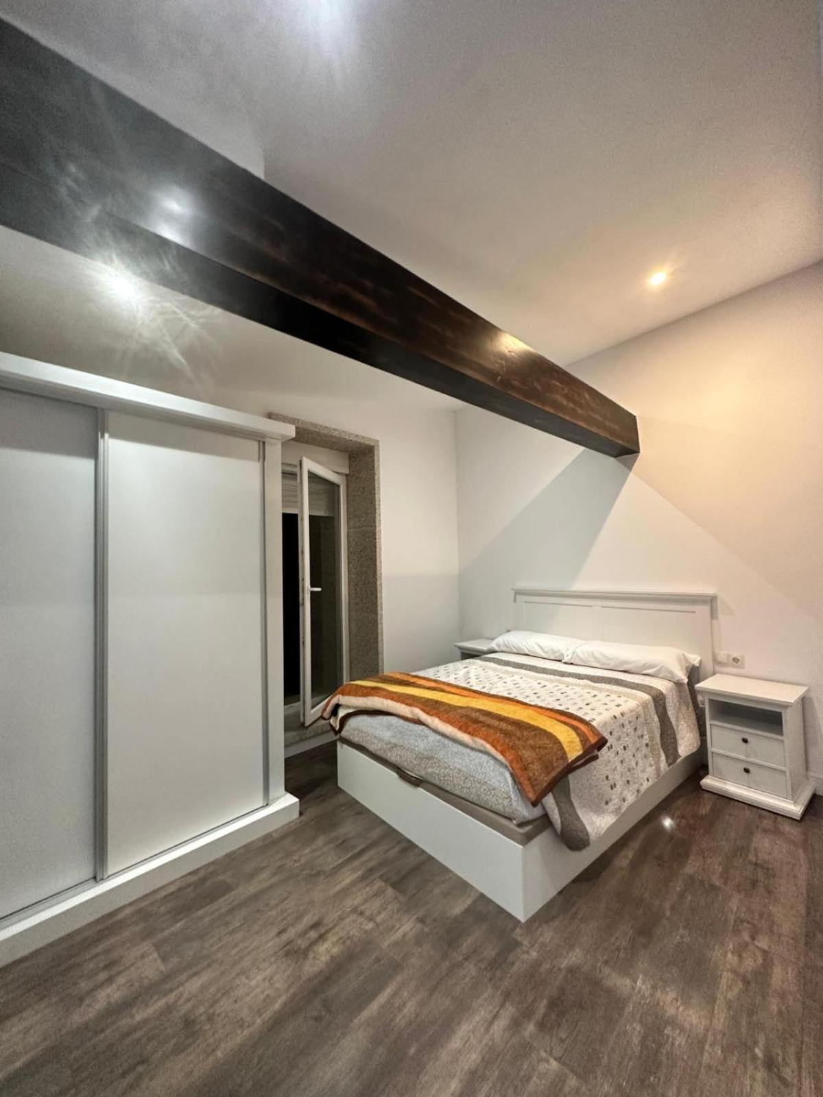Casa Vacacional En Louro Villa Muros Bagian luar foto